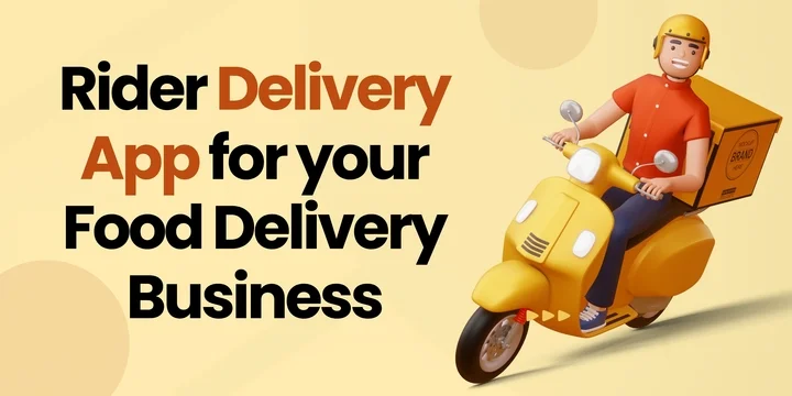 Rider delivery app