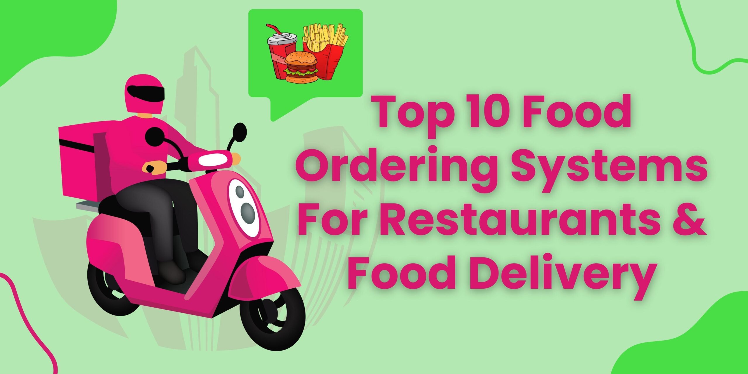 food ordering systems for restaurants