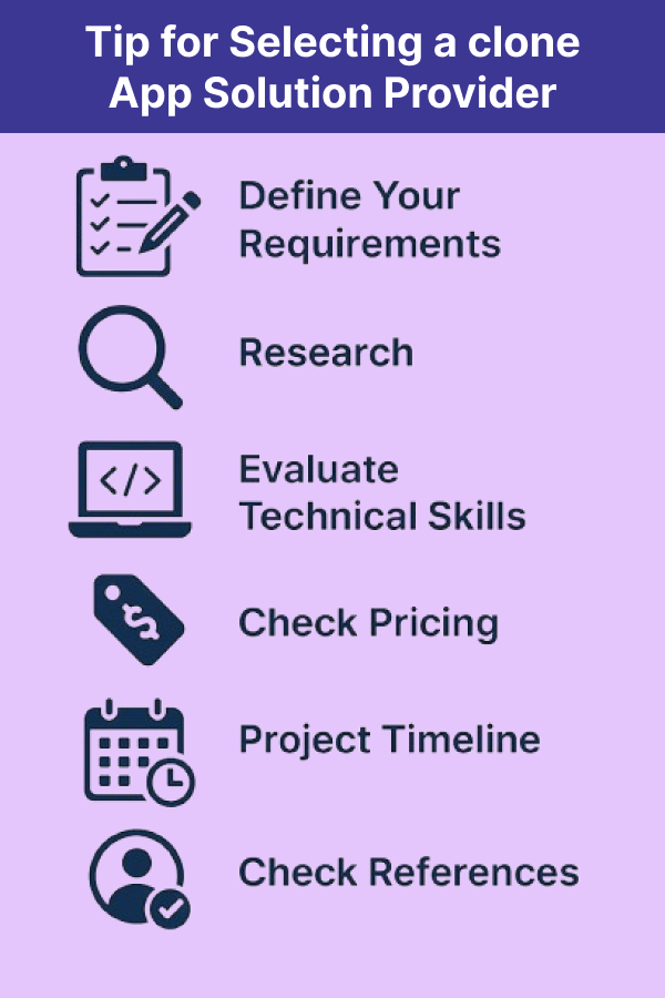 Tips for Selecting a Clone App Solution Provider