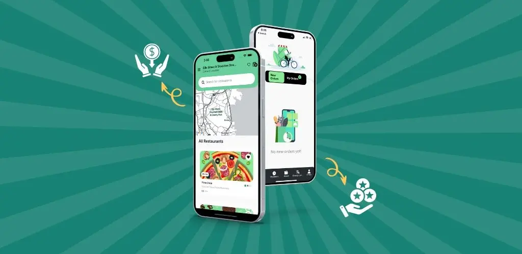 how do food ordering apps work