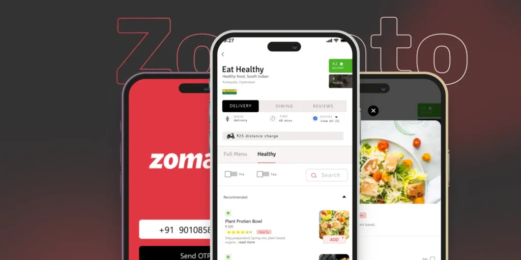 Zomato clone app development