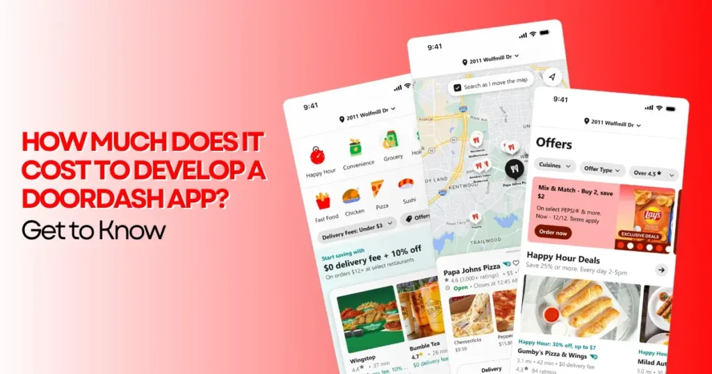 How Much Does it Cost to Develop a DoorDash App