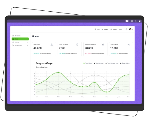 Admin Web Dashboard