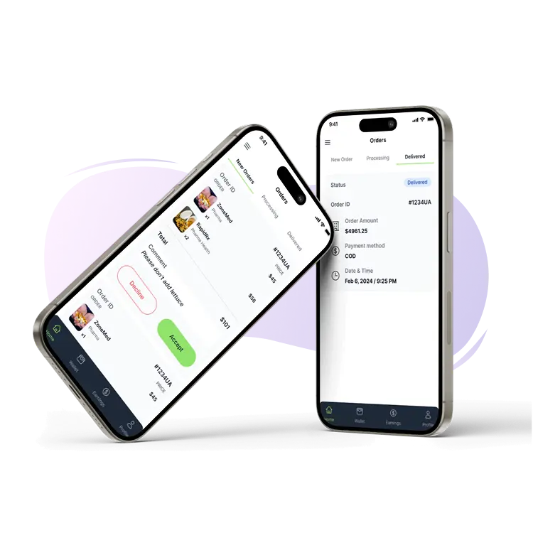 Store app for managing medicine orders