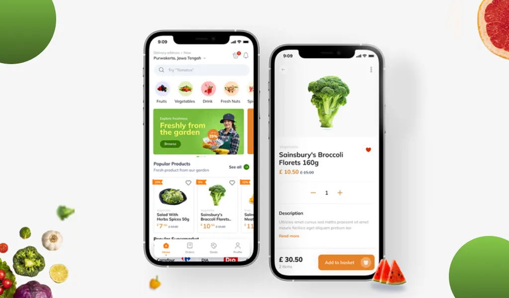FreshDirect Clone App  
