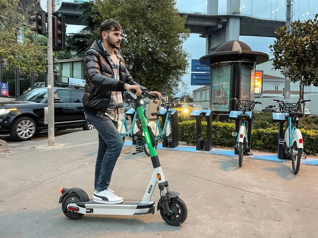 Biking and E-Scooters