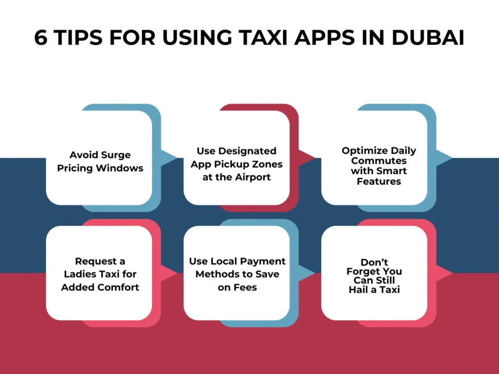 6 Tips for Using Taxi Apps in Dubai