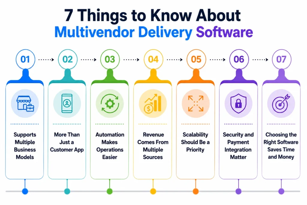 Multivendor Delivery Software