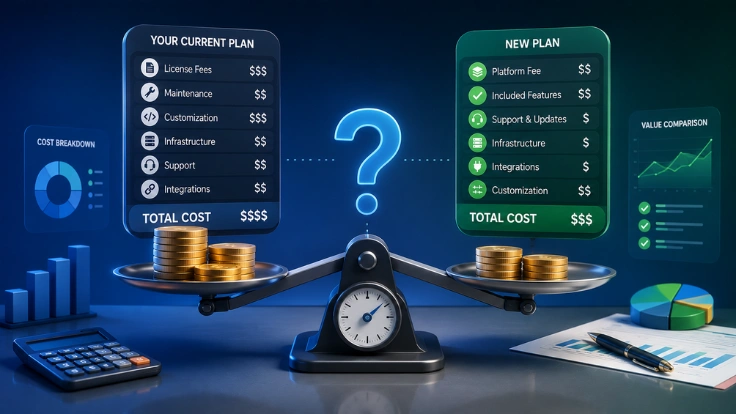 Is the pricing model actually comparable to what I'm paying now?