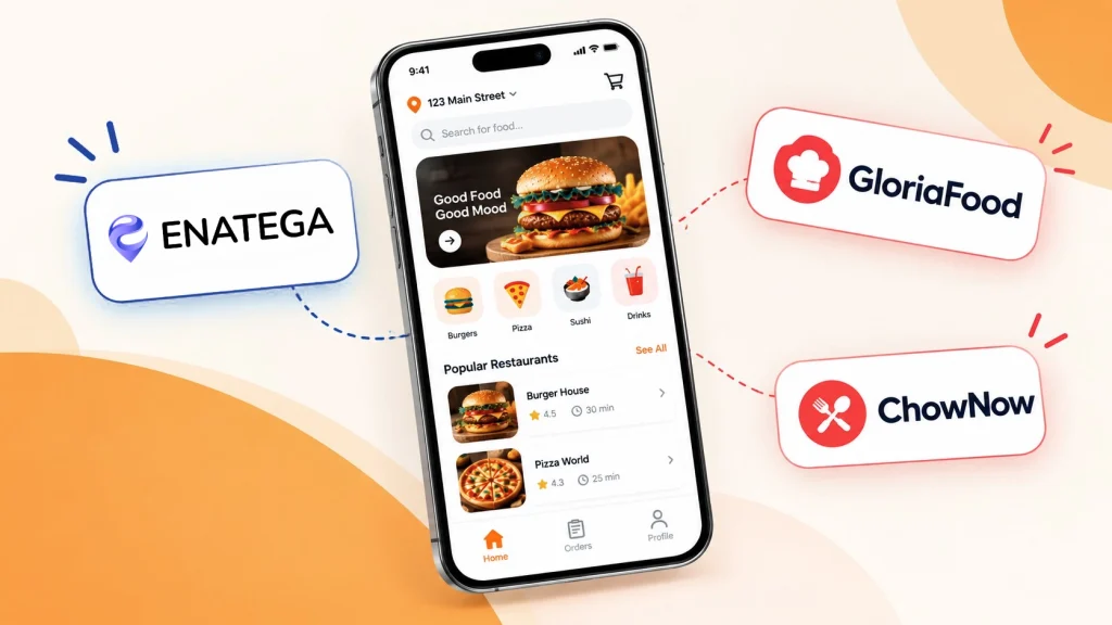 Best One-Time Fee Food Ordering Platforms Compared